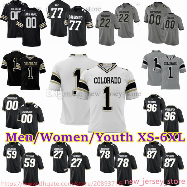 2023 custom s-6xl ncaa colorado college buffaloes football jersey 90 terriek roberts 45 tanner grzesiek 13 shamar hamilton 9 tedric thompson, Black
2023 custom s-6xl ncaa colorado college buffaloes football jersey 90 terriek roberts 45 tanner grzesiek 13 shamar hamilton 9 tedric thompson, Black