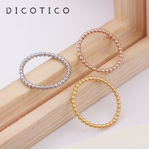 wedding rings simple for women rose gold color gold stainless steel anillos mujer mini metal bands anel jewelry gifts 230710, Slivery;golden
wedding rings simple for women rose gold color gold stainless steel anillos mujer mini metal bands anel jewelry gifts 230710, Slivery;golden