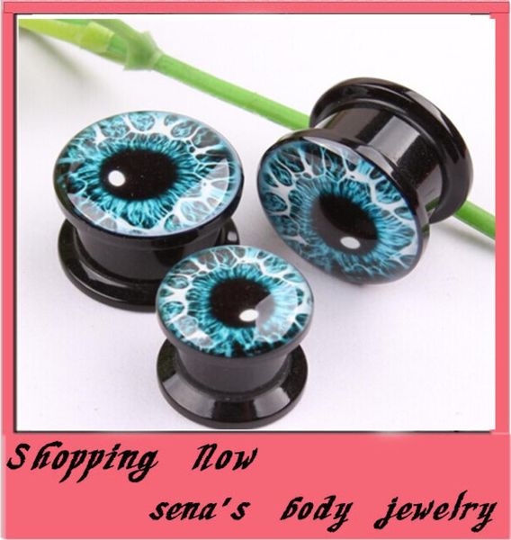 64pcslot mix 416mm blue eyes logo ear expander body piercing earring flesh ear plug tunnel8279362, Silver
64pcslot mix 416mm blue eyes logo ear expander body piercing earring flesh ear plug tunnel8279362, Silver