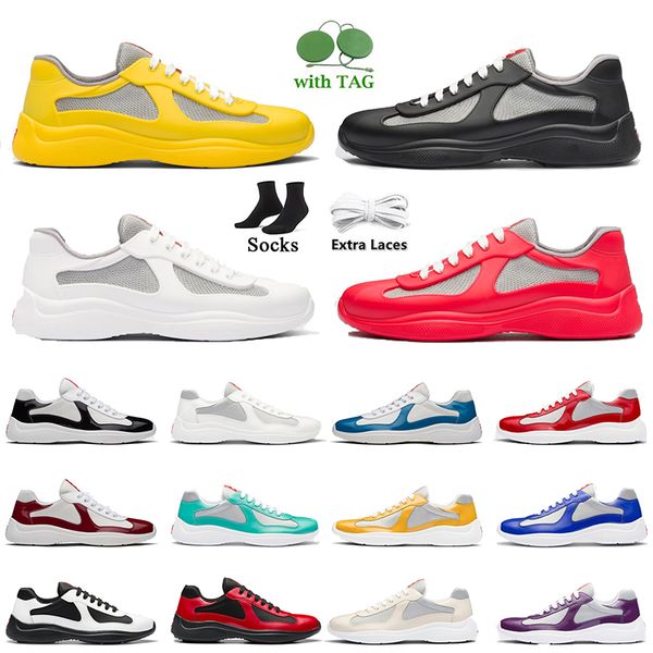 americas cup men sneaker casual shoes luxury designer breathable mesh soft rubber bike mens trainers technical fabric calfskin walking blue, Black
americas cup men sneaker casual shoes luxury designer breathable mesh soft rubber bike mens trainers technical fabric calfskin walking blue, Black