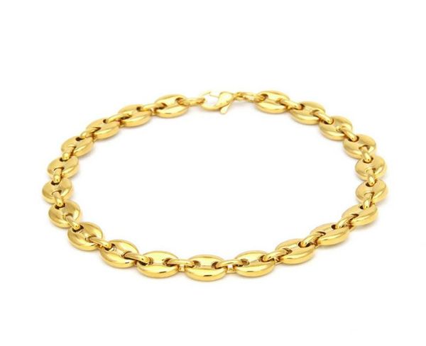 new fashion unique design men bracelet chain yellow gold plated 316l stainless steel bracelets for men hip hip jewelry nice gift2966185, Black
new fashion unique design men bracelet chain yellow gold plated 316l stainless steel bracelets for men hip hip jewelry nice gift2966185, Black