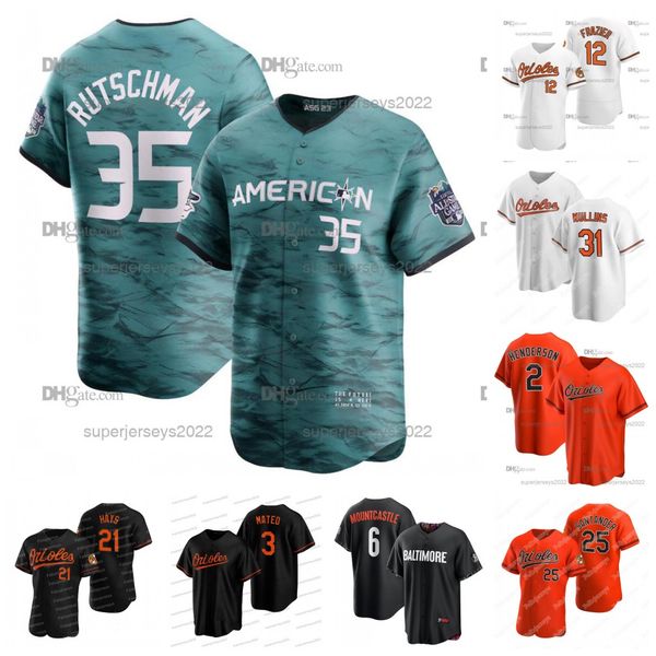 35 adley rutschman orioles 2023 all-star game jersey anthony santander austin hays cedric mullins adam frazier gunnar henderson jorge mateo, Blue;black
35 adley rutschman orioles 2023 all-star game jersey anthony santander austin hays cedric mullins adam frazier gunnar henderson jorge mateo, Blue;black