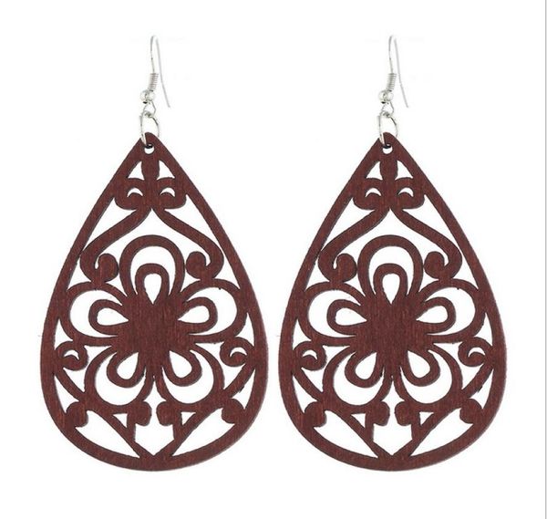 flower pattern wooden earrings engraved design light weight long drop organic wood dangle earrings for womens6043589, Silver
flower pattern wooden earrings engraved design light weight long drop organic wood dangle earrings for womens6043589, Silver