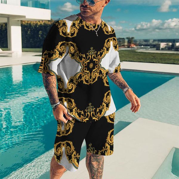 mens tracksuits summer 3d printed tshirt shorts set sportswear tracksuit luxury highend brand o neck short sleeve clothing suit 230710, Gray
mens tracksuits summer 3d printed tshirt shorts set sportswear tracksuit luxury highend brand o neck short sleeve clothing suit 230710, Gray