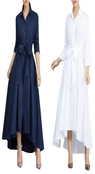women fashion offce lady shirt long dresses lapel neck doublebreasted casual skirt waist tie solid color irregular dress1636613, White;black
women fashion offce lady shirt long dresses lapel neck doublebreasted casual skirt waist tie solid color irregular dress1636613, White;black