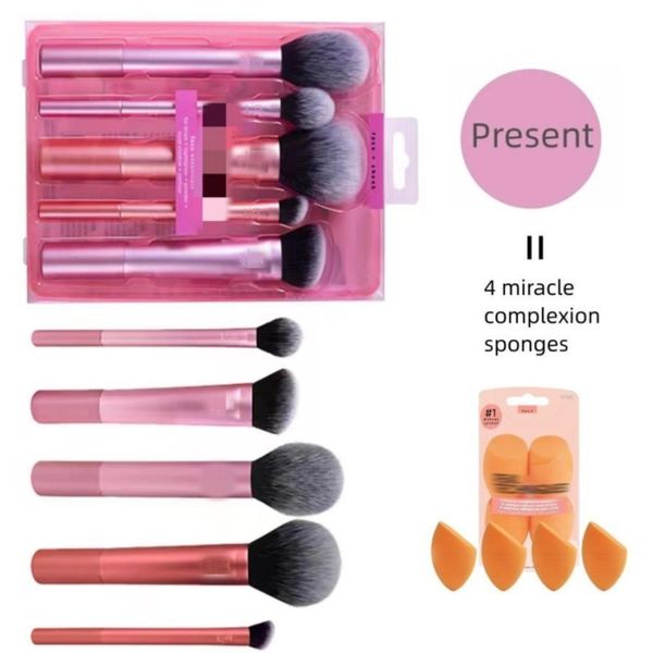 real techniqus brushes rt makeup brush set 4183 5pcs cosmetics tool power blush setting sculpting brush 4pcs miracle complexion sponges for
real techniqus brushes rt makeup brush set 4183 5pcs cosmetics tool power blush setting sculpting brush 4pcs miracle complexion sponges for