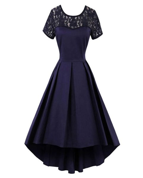 women vintage 1950s 60s dresses elegant ball gown short sleeve female retro party midcalf solid asymmetrical dresses s to 4xl dk33951363, White;black
women vintage 1950s 60s dresses elegant ball gown short sleeve female retro party midcalf solid asymmetrical dresses s to 4xl dk33951363, White;black