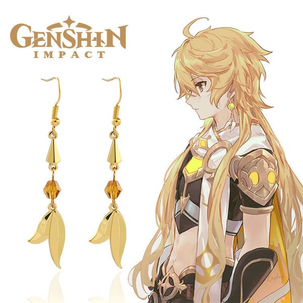 stud genshin impact earring aether fanart inspired cosplay character alloy pendant earrings for women men jewelry accessories 230710, Golden;silver
stud genshin impact earring aether fanart inspired cosplay character alloy pendant earrings for women men jewelry accessories 230710, Golden;silver