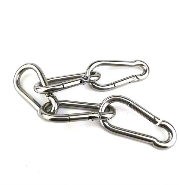 carabiner 304 stainless steel spring buckle metal hook chain buckle gourd buckle high loadbearing 6cm a pack of 10 pieces6248010
carabiner 304 stainless steel spring buckle metal hook chain buckle gourd buckle high loadbearing 6cm a pack of 10 pieces6248010