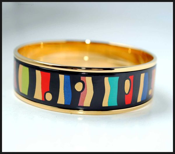 luxury brand bracelet her max american wind series 18k gold-plated enamel bangle bracelet for woman designer bracelets bangles width 15mm fa, Black
luxury brand bracelet her max american wind series 18k gold-plated enamel bangle bracelet for woman designer bracelets bangles width 15mm fa, Black