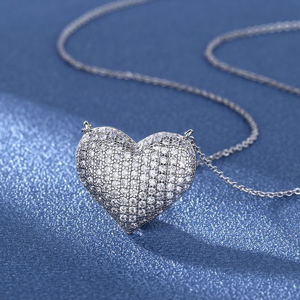pendant necklaces charm 925 sterling silver heart pendant micro pave diamond cz pendants necklaces for women bridal party wedding jewelry gi
pendant necklaces charm 925 sterling silver heart pendant micro pave diamond cz pendants necklaces for women bridal party wedding jewelry gi