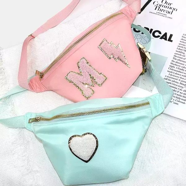 toiletry kits stock fanny pack personalized glitter chenille patche sport running nylon waterproof waist bag 230711
toiletry kits stock fanny pack personalized glitter chenille patche sport running nylon waterproof waist bag 230711