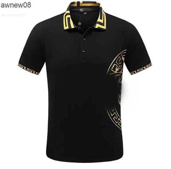 fashion designer mens polos shirt t-shirt summer casual embroidered medusa pattern pure cotton sreetbusiness fashion black and white collar, White;black
fashion designer mens polos shirt t-shirt summer casual embroidered medusa pattern pure cotton sreetbusiness fashion black and white collar, White;black