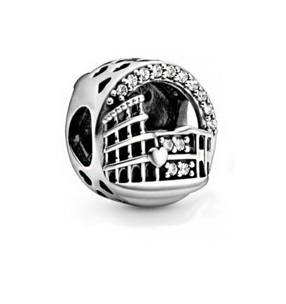 fit original european charm bracelets 2020 925 sterling silver rome colosseum openwork charms beads women diy jewelry4480707, Black
fit original european charm bracelets 2020 925 sterling silver rome colosseum openwork charms beads women diy jewelry4480707, Black