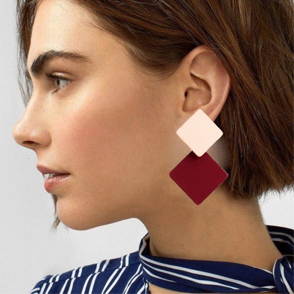 stud korean version of the paint geometric square earrings exaggerated fashion simple wild red retro cold wind female 230710, Golden;silver
stud korean version of the paint geometric square earrings exaggerated fashion simple wild red retro cold wind female 230710, Golden;silver
