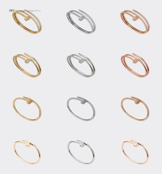 designer bracelet nail bracelet 20 diamondpave bangle luxury jewelry for women titanium steel goldplated never fade not allergi6921764, Black
designer bracelet nail bracelet 20 diamondpave bangle luxury jewelry for women titanium steel goldplated never fade not allergi6921764, Black