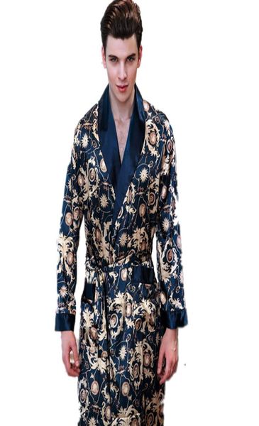 new summer satin robes male dressing gown men039s long sleeve silk print paern bathrobe leisure kimono home men6899215, Black;brown
new summer satin robes male dressing gown men039s long sleeve silk print paern bathrobe leisure kimono home men6899215, Black;brown