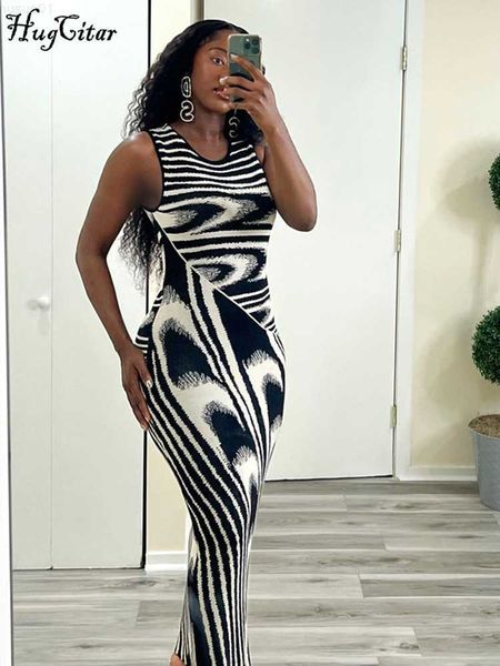 urban dresses hugcitar striped print o neck sleeveless slim elegant maxi prom dress 2023 summer women goth clothes streetwear party y2k l230, White;black
urban dresses hugcitar striped print o neck sleeveless slim elegant maxi prom dress 2023 summer women goth clothes streetwear party y2k l230, White;black