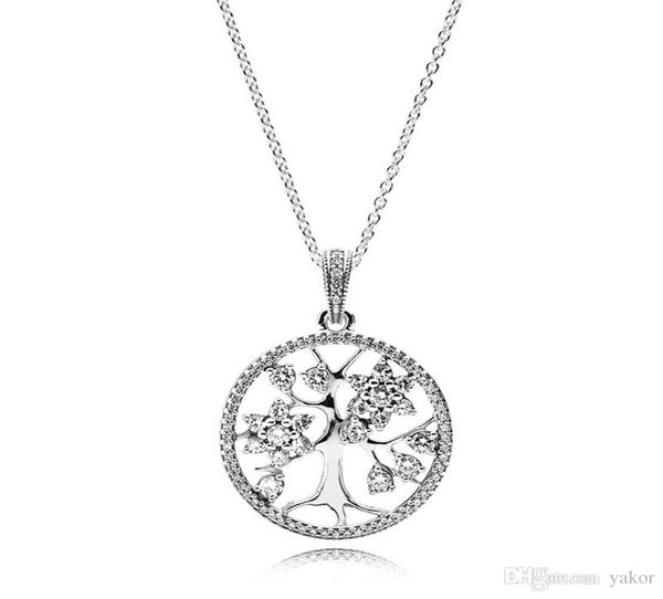 925 sterling silver cz diamond family tree pendant chain necklace logo original box for crystal necklace for women men2775916
925 sterling silver cz diamond family tree pendant chain necklace logo original box for crystal necklace for women men2775916