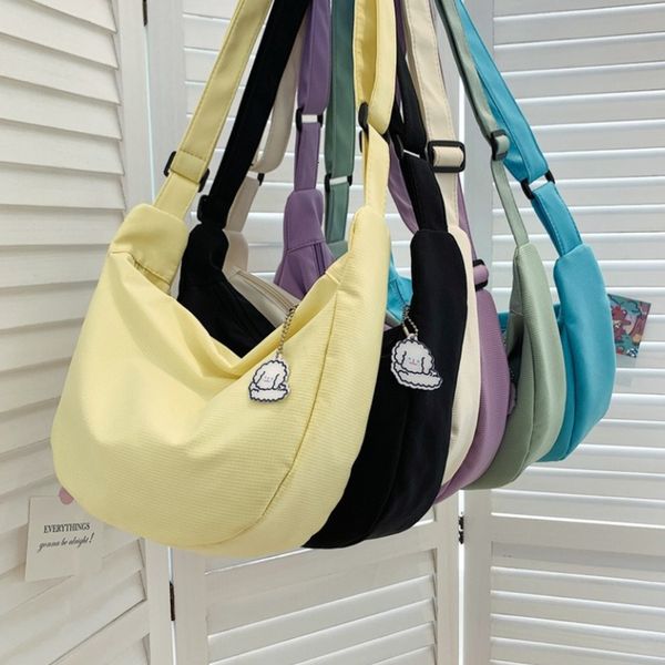 evening bags shoulder women solid harajuku allmatch simple multifunction handbags large capacity crossbody for teens purse 230711
evening bags shoulder women solid harajuku allmatch simple multifunction handbags large capacity crossbody for teens purse 230711