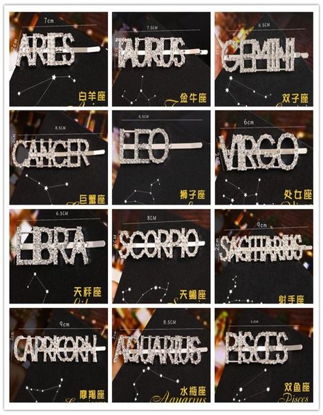 letter rhinestone hairpins 12 constellations women hair clips pins barrettes accessories for women girls hair hairclip hairgrip he2101266, Golden;silver
letter rhinestone hairpins 12 constellations women hair clips pins barrettes accessories for women girls hair hairclip hairgrip he2101266, Golden;silver