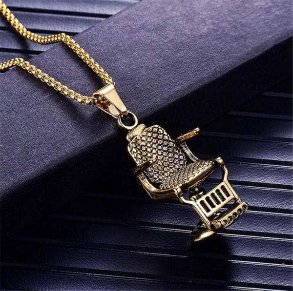 pendant necklaces fashion gold silver color barber shop barber039s chair seat necklace jewelry long chain hip hop men86137192610652
pendant necklaces fashion gold silver color barber shop barber039s chair seat necklace jewelry long chain hip hop men86137192610652