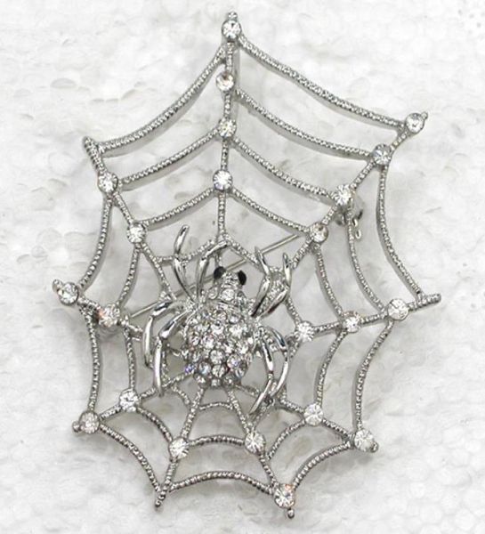12pcslot whole crystal rhinestone spider on web brooches fashion costume pin brooch pendant jewelry gift c2628271565, Gray
12pcslot whole crystal rhinestone spider on web brooches fashion costume pin brooch pendant jewelry gift c2628271565, Gray