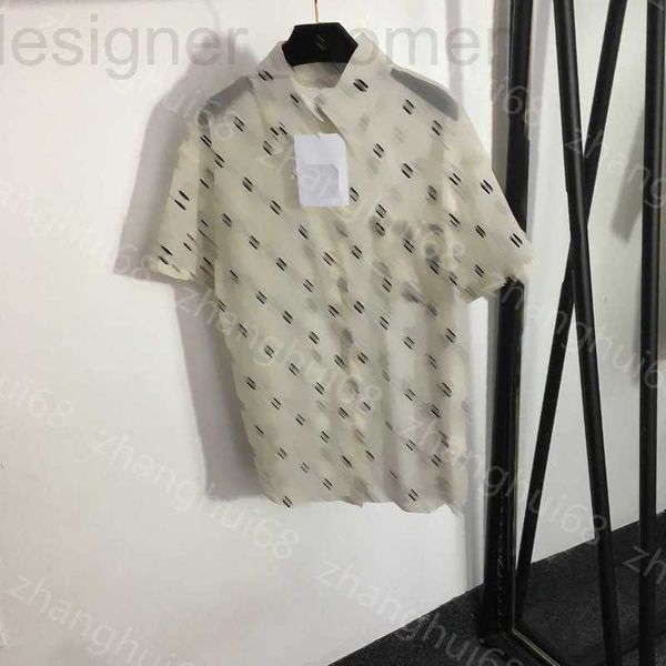women's blouses & shirts designer 23ss womens designer clothing high neck blouse women shirt lapel presbytery flocked perspective short, White
women's blouses & shirts designer 23ss womens designer clothing high neck blouse women shirt lapel presbytery flocked perspective short, White