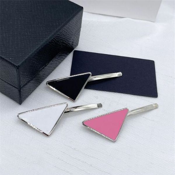 luxury designer girls triangle metal letter hair clips fashion hair accessories retro women's hair clips, Slivery;white
luxury designer girls triangle metal letter hair clips fashion hair accessories retro women's hair clips, Slivery;white