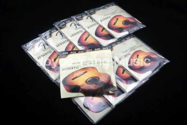 10 sets of new a100 classical guitar strings clear nylon silver plated strings 1st6th strings6182669
10 sets of new a100 classical guitar strings clear nylon silver plated strings 1st6th strings6182669