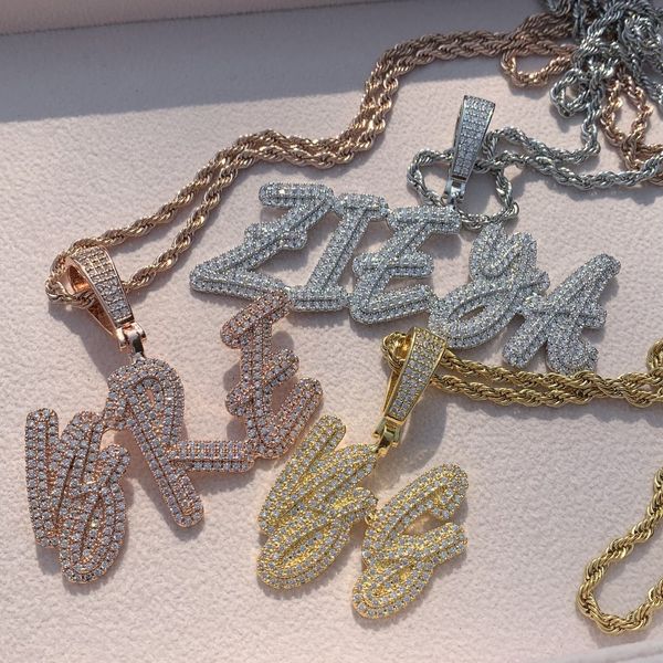 pendant necklaces rope chain customized name necklace script font iced out handmade personalizd pendant necklaces women men custom letter je, Silver
pendant necklaces rope chain customized name necklace script font iced out handmade personalizd pendant necklaces women men custom letter je, Silver