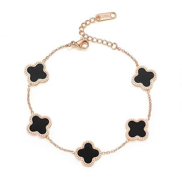 clover bracelet fashion titanium steel four leaf grass bracelet women lucky grass acrylic spicy girl 18k colorless bracelet2023, Golden;silver
clover bracelet fashion titanium steel four leaf grass bracelet women lucky grass acrylic spicy girl 18k colorless bracelet2023, Golden;silver