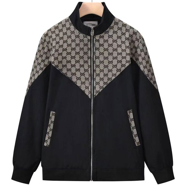 splicing fashion casual cardigan jacket jacket upper body wearing is very comfortable, Black;brown
splicing fashion casual cardigan jacket jacket upper body wearing is very comfortable, Black;brown