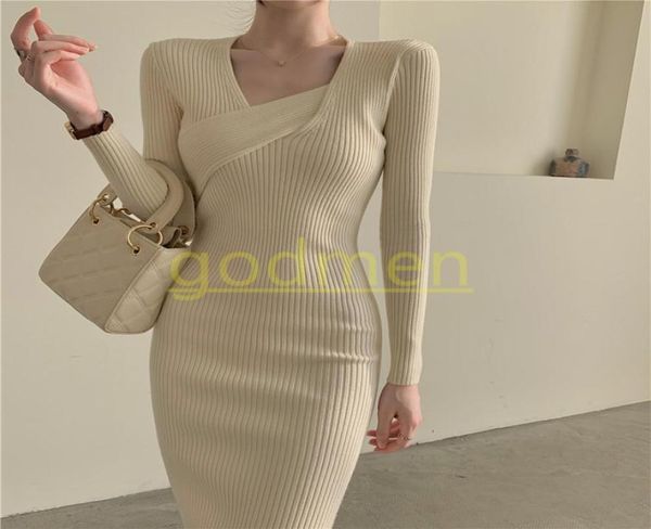 womens designer long sleeve v neck slim drs autumn fashion charming women sweater tight skirt solid color knit drs99332699355332, White;black
womens designer long sleeve v neck slim drs autumn fashion charming women sweater tight skirt solid color knit drs99332699355332, White;black
