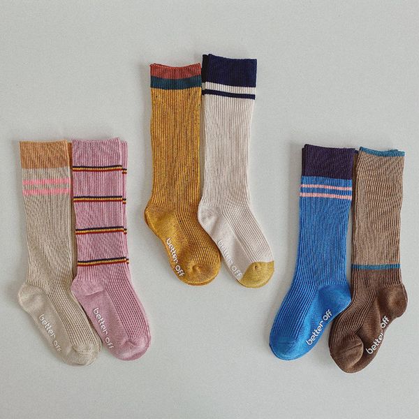 kids socks autumn winter fashion retro children long patchwork color knitted 6 pairs 230711, Pink;yellow
kids socks autumn winter fashion retro children long patchwork color knitted 6 pairs 230711, Pink;yellow