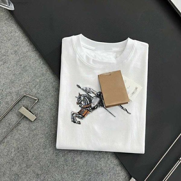 burb men's t-shirt casual shirt mens clothing luxury brand t-shirt war horse print cotton sweatshirt round neck loose tee man, White;black
burb men's t-shirt casual shirt mens clothing luxury brand t-shirt war horse print cotton sweatshirt round neck loose tee man, White;black