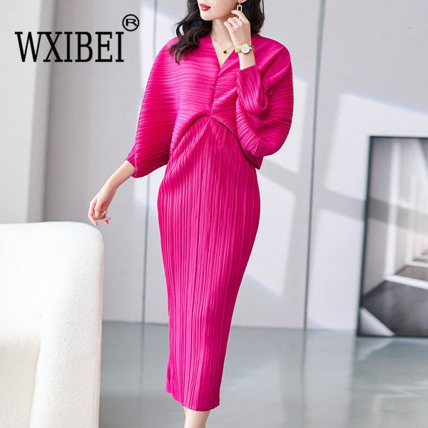 urban dresses wxibei irregular batwing sleeve elegant pleated dress for women 2023 spring solid v neck loose fashion female clothing fc4 230, White;black
urban dresses wxibei irregular batwing sleeve elegant pleated dress for women 2023 spring solid v neck loose fashion female clothing fc4 230, White;black