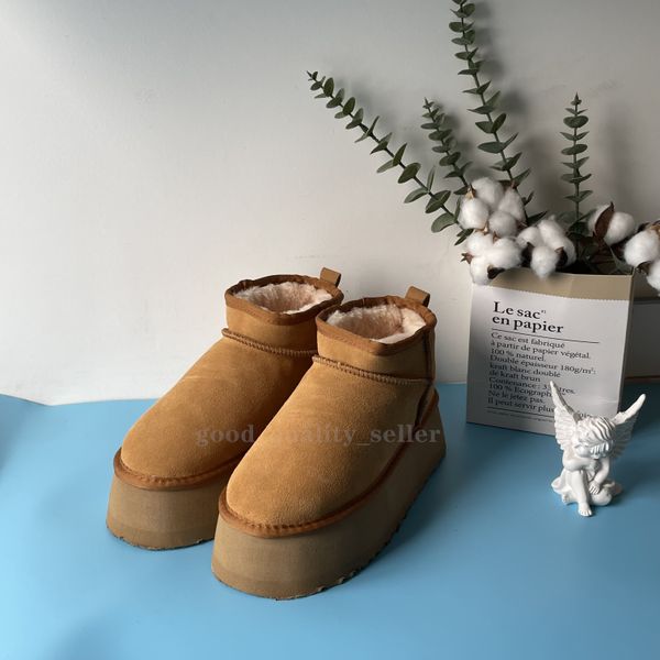 designer leather snow boots australian classic ankle boots platform 54mini 5cm fluffy warm winter women, Black
designer leather snow boots australian classic ankle boots platform 54mini 5cm fluffy warm winter women, Black