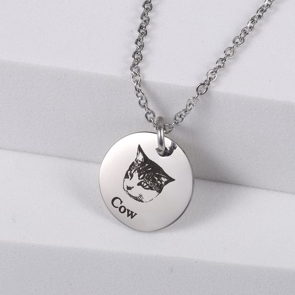 personalized pet p disc designer necklace for women tiny cat name pendant necklaces custom animal 316l stainless steel designer jewelry, Silver
personalized pet p disc designer necklace for women tiny cat name pendant necklaces custom animal 316l stainless steel designer jewelry, Silver