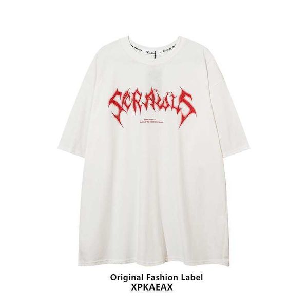 designerfashion t-shirt fashion brand letter print oversize loose short sleeve china-chic hip hop high street t-shirt for men and women summ, White;black
designerfashion t-shirt fashion brand letter print oversize loose short sleeve china-chic hip hop high street t-shirt for men and women summ, White;black