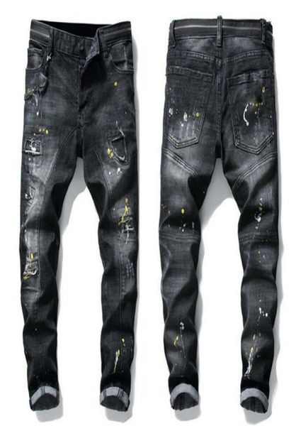 mens rips stretch black jeans fashion slim fit washed motocycle denim pants panelled hip hop trousers slimfit elastic trousers eb9289581, Blue
mens rips stretch black jeans fashion slim fit washed motocycle denim pants panelled hip hop trousers slimfit elastic trousers eb9289581, Blue