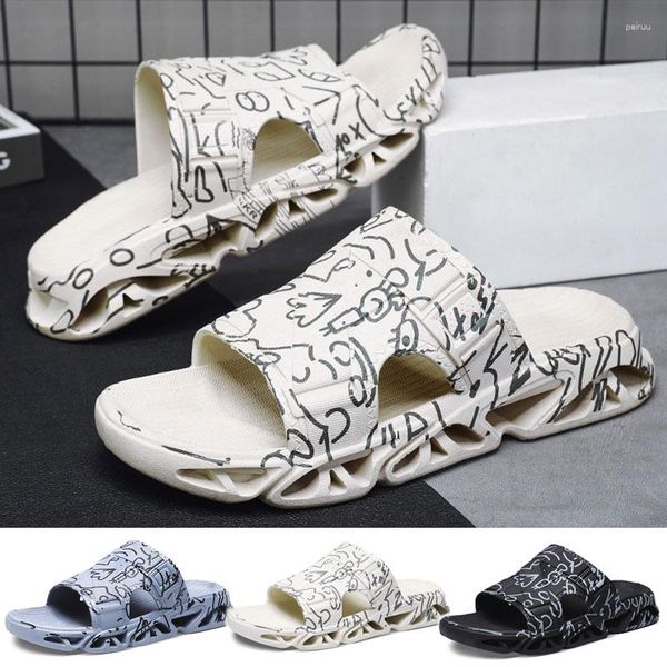 slippers 2023 men graffiti flip-flops beach sandals slides summer non slip cushioning pvc indoor casual shoes, Black
slippers 2023 men graffiti flip-flops beach sandals slides summer non slip cushioning pvc indoor casual shoes, Black