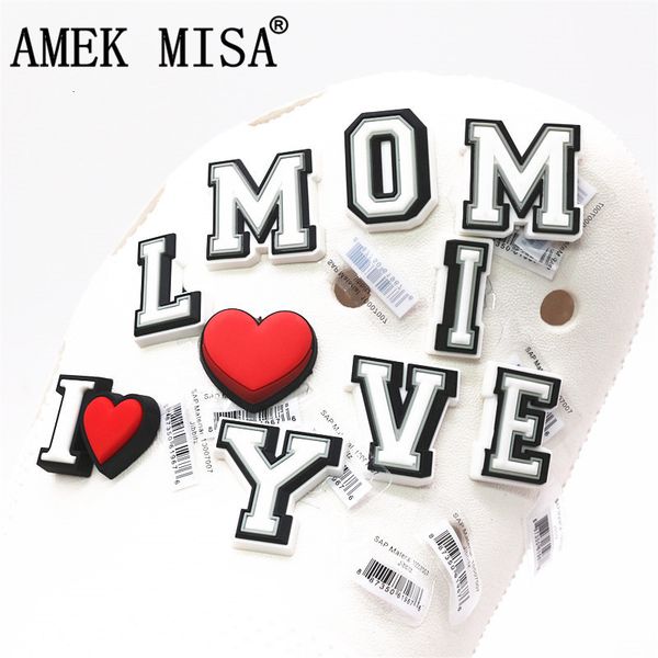 shoe parts accessories original 26 letters charms decoration pvc red heart buckles fit bands wristband kids party xmas gifts 230711, White;pink
shoe parts accessories original 26 letters charms decoration pvc red heart buckles fit bands wristband kids party xmas gifts 230711, White;pink