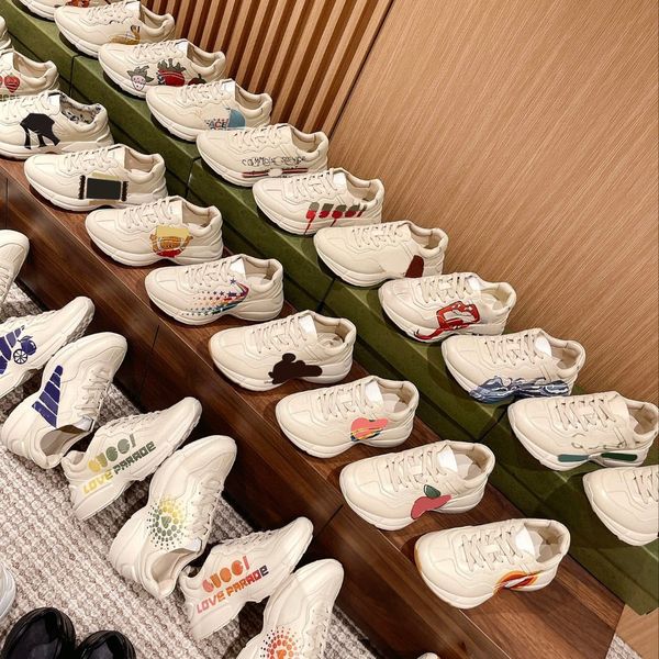 designer shoes rhyton sneaker plaid pattern platform classic suede leather sports skateboarding shoe men women sneakers running walking with, Black
designer shoes rhyton sneaker plaid pattern platform classic suede leather sports skateboarding shoe men women sneakers running walking with, Black