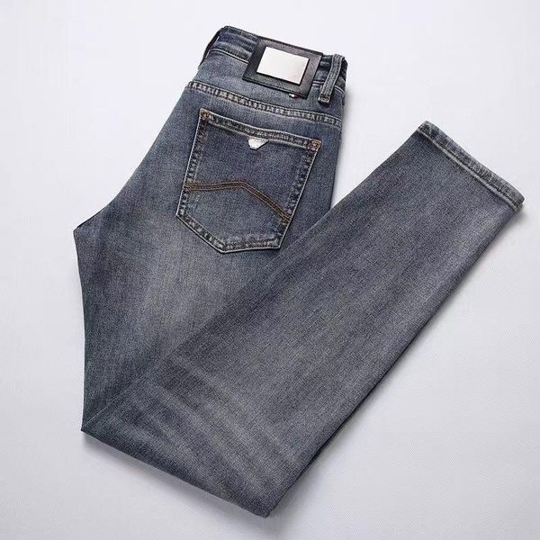 designer luxury men's printed letter light jeans simple slim letter high street stretch jeans straight leg casual pants, Blue
designer luxury men's printed letter light jeans simple slim letter high street stretch jeans straight leg casual pants, Blue