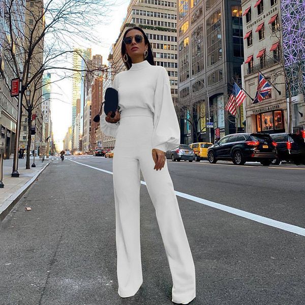 women's jumpsuits rompers turtleneck lantern sleeves loose fitting women's jumpsuit tunic wide leg flare pants elegant yellow whit, Black;white
women's jumpsuits rompers turtleneck lantern sleeves loose fitting women's jumpsuit tunic wide leg flare pants elegant yellow whit, Black;white