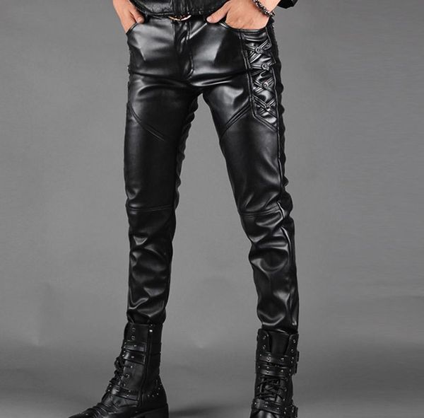 men leather pants men fashion casual pant male slim fit pu leather locomotive pants punk rock stage show clothing contracted styl7475797, Black
men leather pants men fashion casual pant male slim fit pu leather locomotive pants punk rock stage show clothing contracted styl7475797, Black