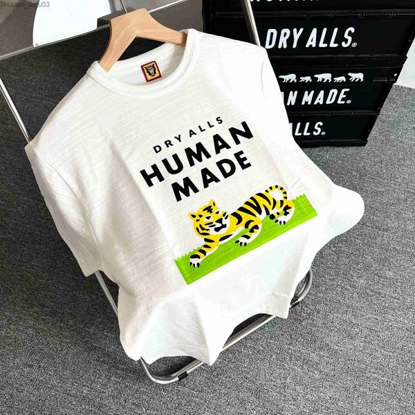 men's t-shirts 22ss cartoon tiger head printing 100% cotton eu size human made t shirt men women streetwear summer genshin impact techw, White;black
men's t-shirts 22ss cartoon tiger head printing 100% cotton eu size human made t shirt men women streetwear summer genshin impact techw, White;black