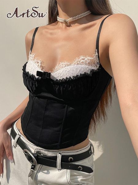 women's tanks camis artsu lace applique y2k crop women's back hook closed ultra thin chest tight chest tank women's kawaii su, White
women's tanks camis artsu lace applique y2k crop women's back hook closed ultra thin chest tight chest tank women's kawaii su, White