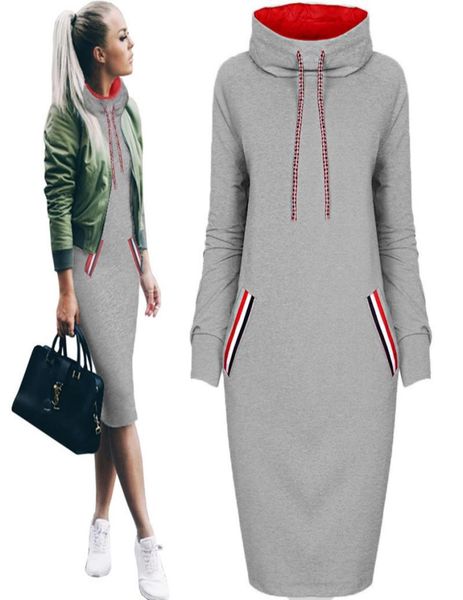 oufisun women autumn winter midi dress slim casual solid long sleeve with pocket hoodie hoody dresses s3xl bodycon warm dress y196487987, Black;pink
oufisun women autumn winter midi dress slim casual solid long sleeve with pocket hoodie hoody dresses s3xl bodycon warm dress y196487987, Black;pink
